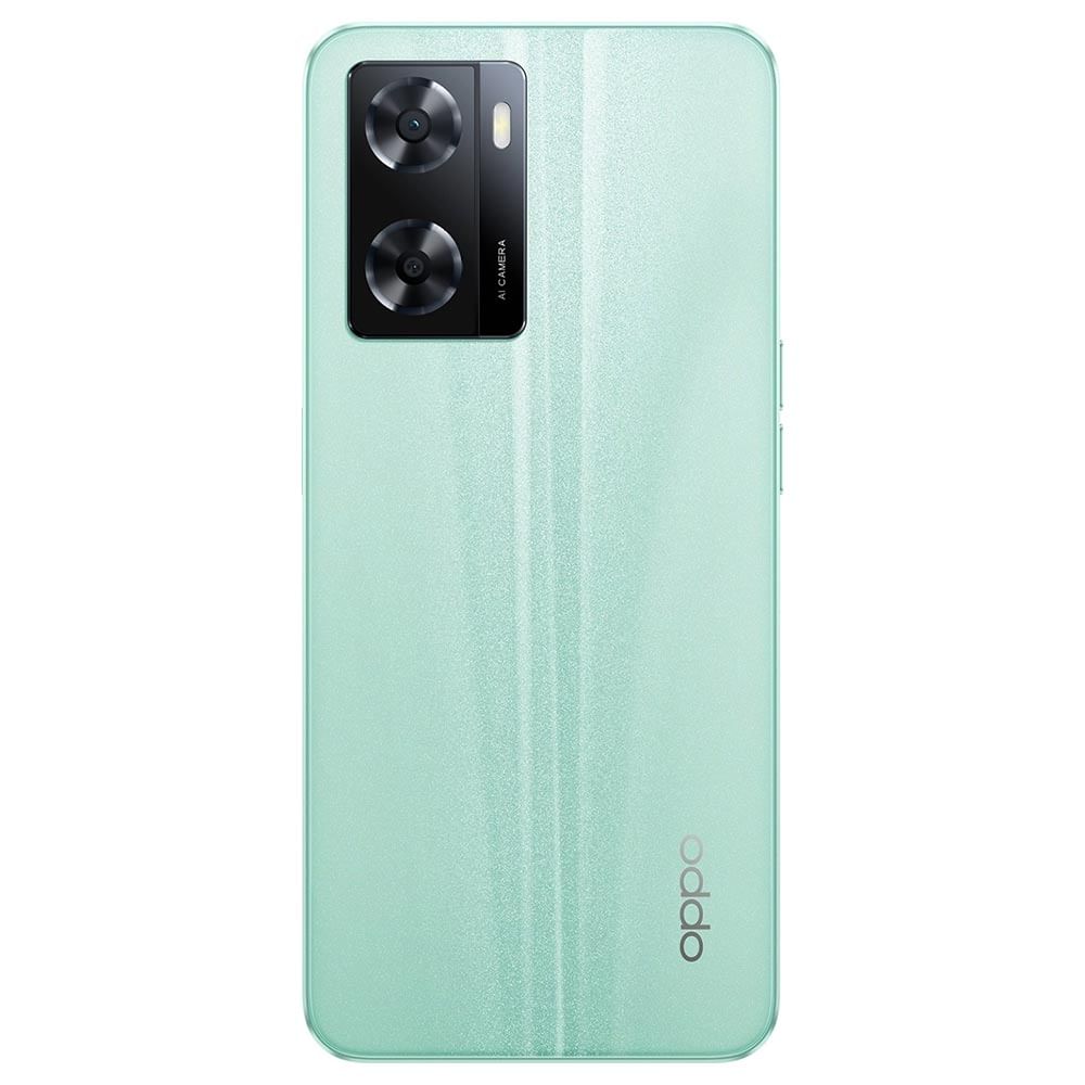 OPPO A57 2022 - Refurbished_Glowing Green_Back_46746
