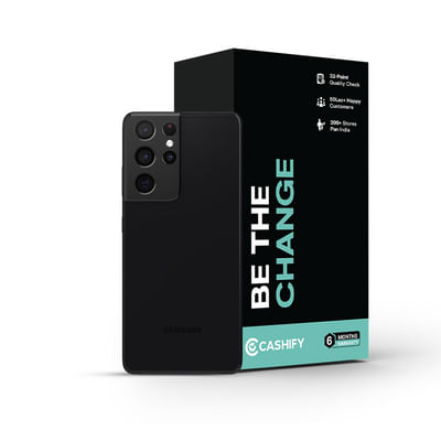 Samsung Galaxy S21 Ultra 5G Refurbished,Cashify Warranty, Fair, 12 GB  128 GB, Phantom Silver