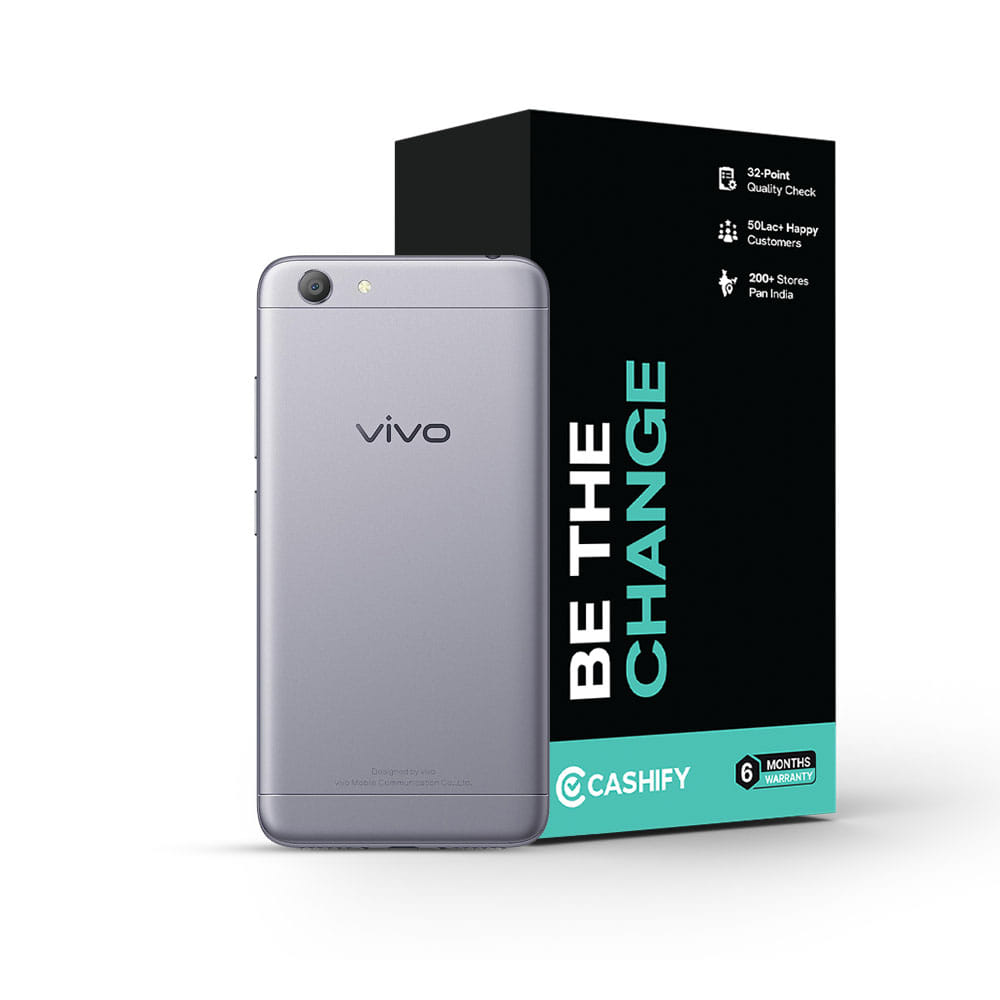 Refurbished Vivo Y53 Crown Gold Back Box