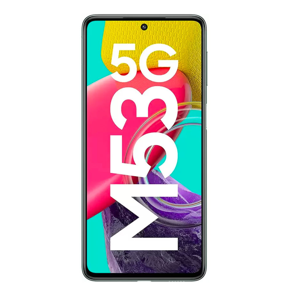 Samsung Galaxy M53 5G - Refurbished_Mystique Green_Front_47409