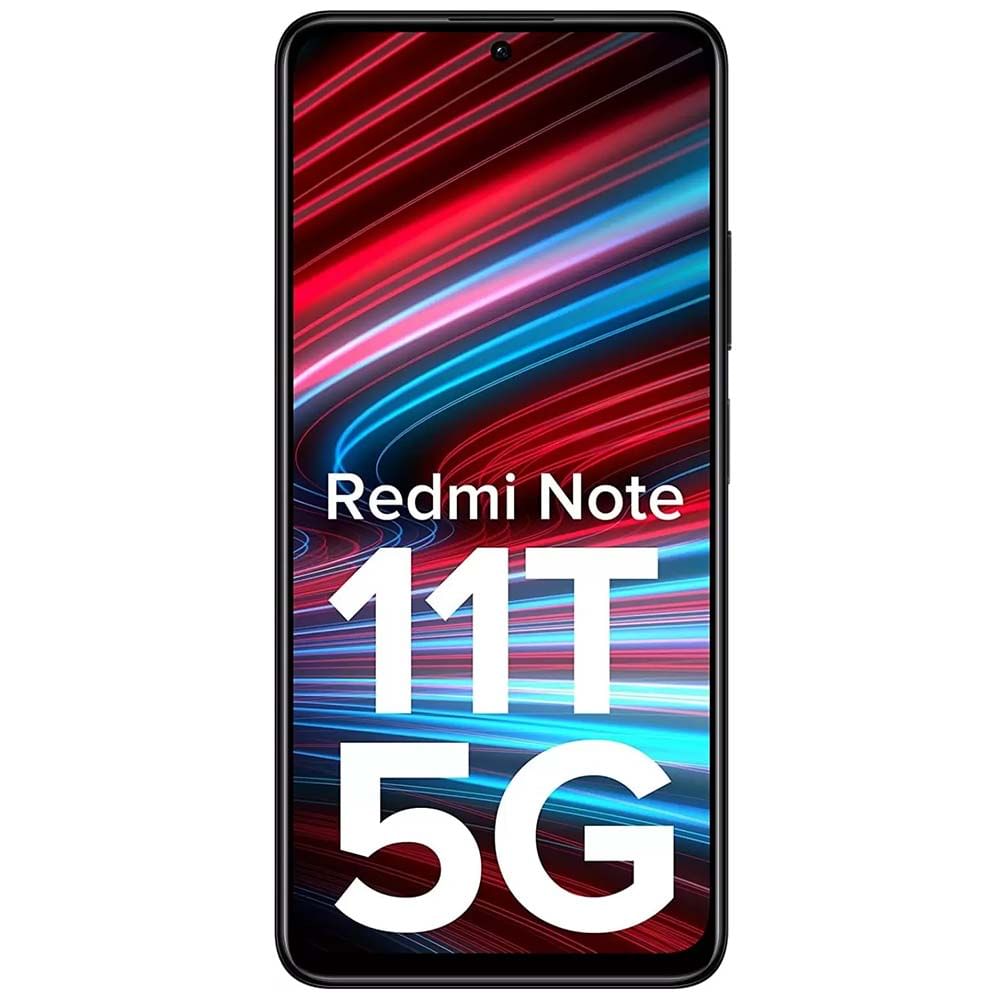 Refurbished Xiaomi Redmi Note 11T 5G Matte Black front