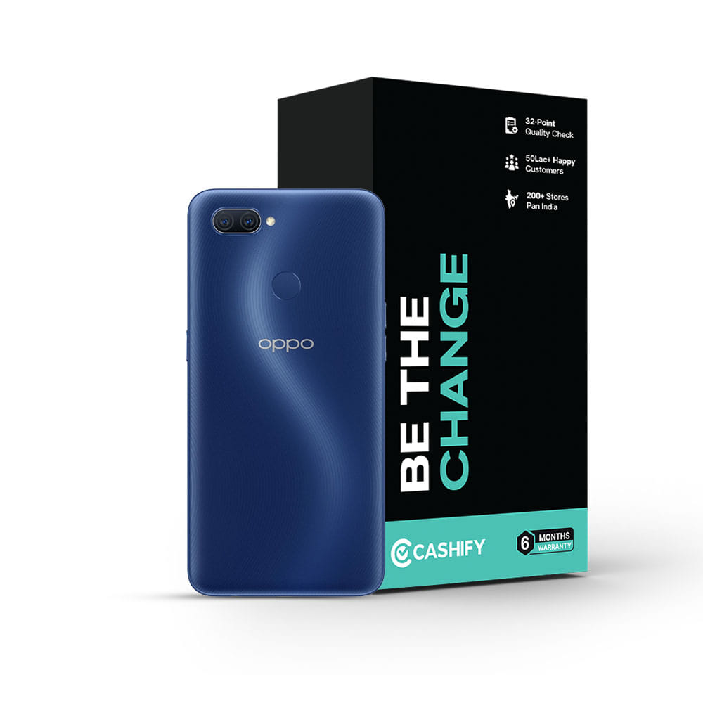 OPPO A11K - Refurbished_Deep Blue_Phone With Box_49363