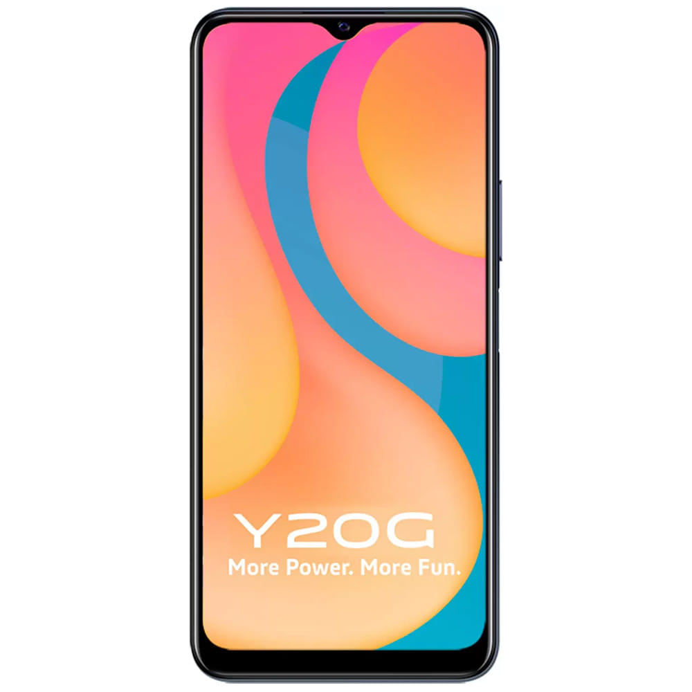 Refurbished Vivo Y20G Obsidian Black front