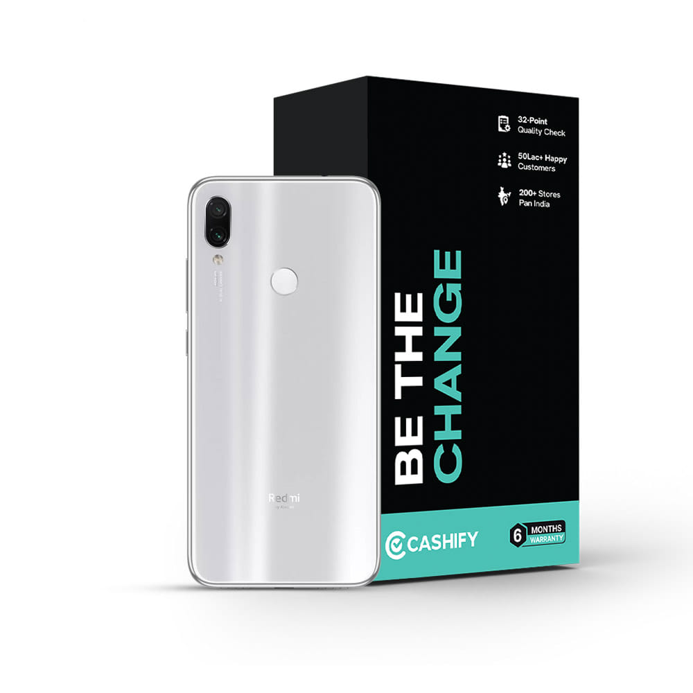 Xiaomi Redmi Note 7S - Refurbished_Astro White_Phone With Box_48691