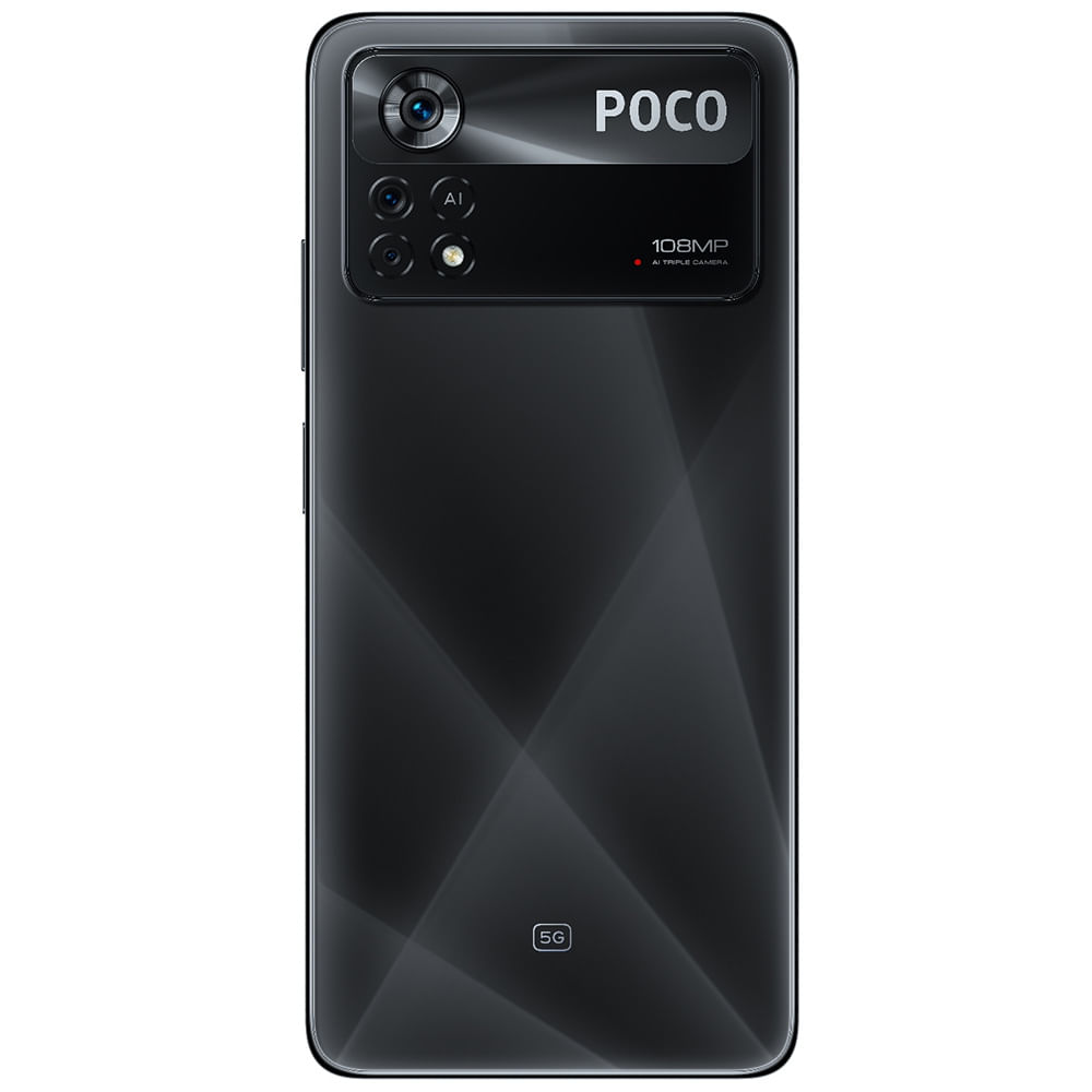 Refurbished POCO X4 Pro 5G laser black back