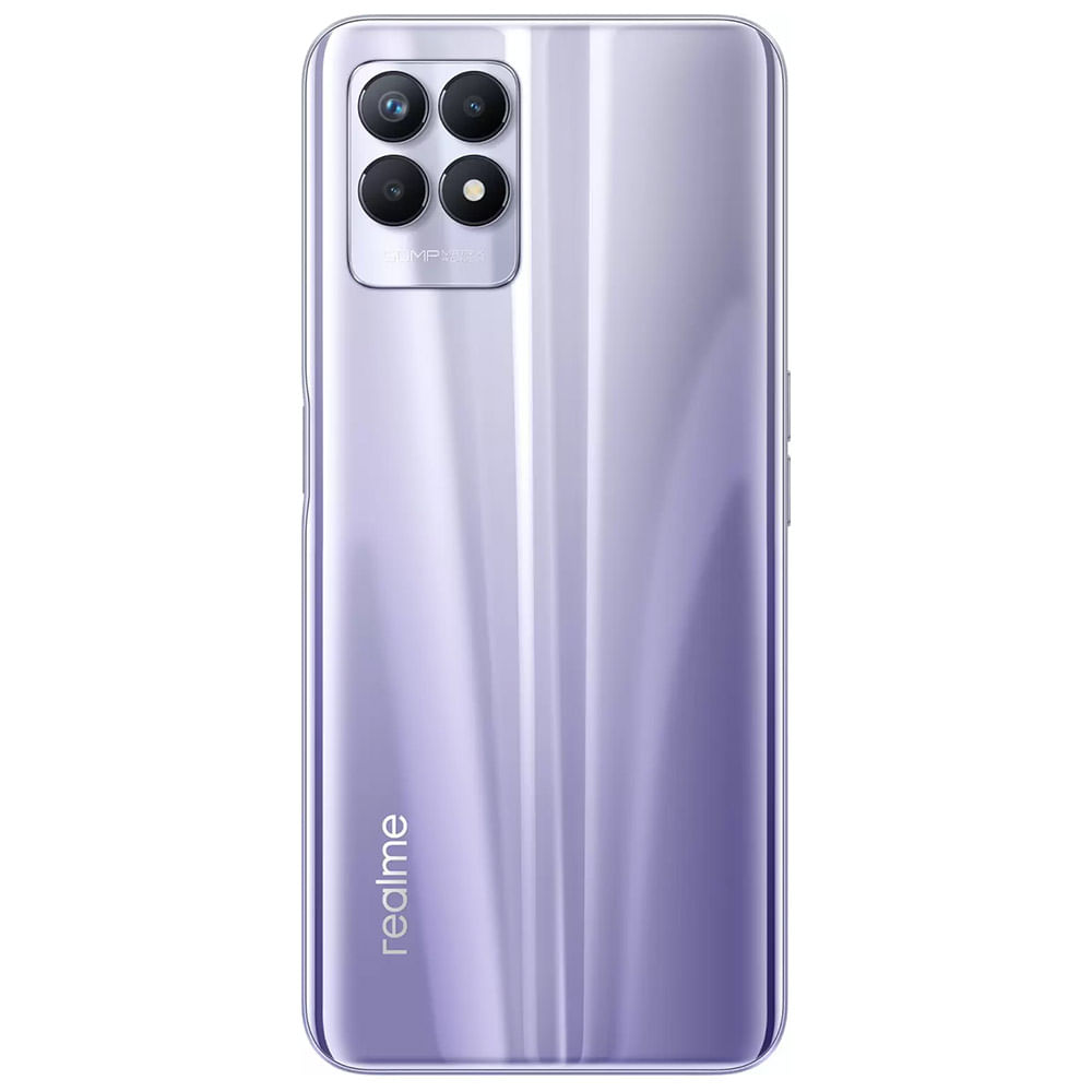 Refurbished Realme 8i Space Purple Back