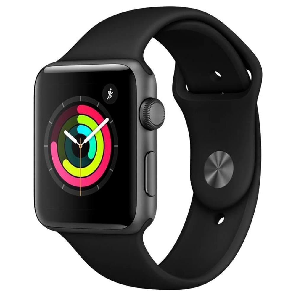 Apple Watch Series 3 (42mm, GPS Only)- Refurbished- Space Gray Aluminum