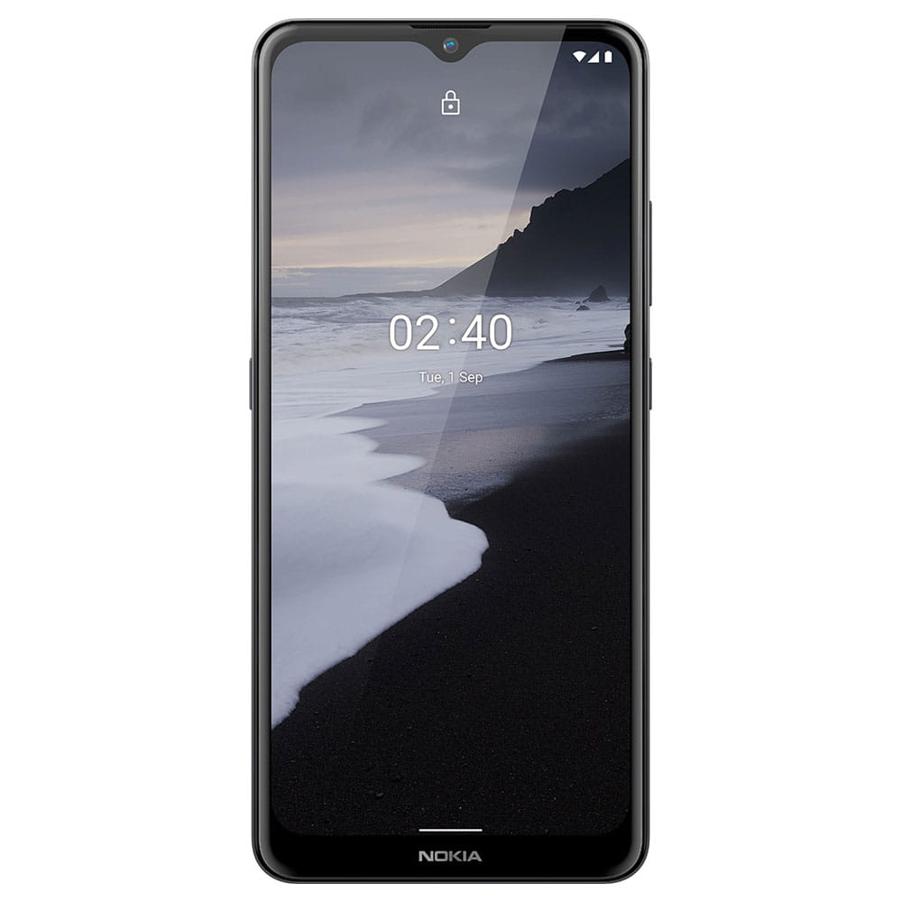 Refurbished Nokia 2.4 Charcoal Front