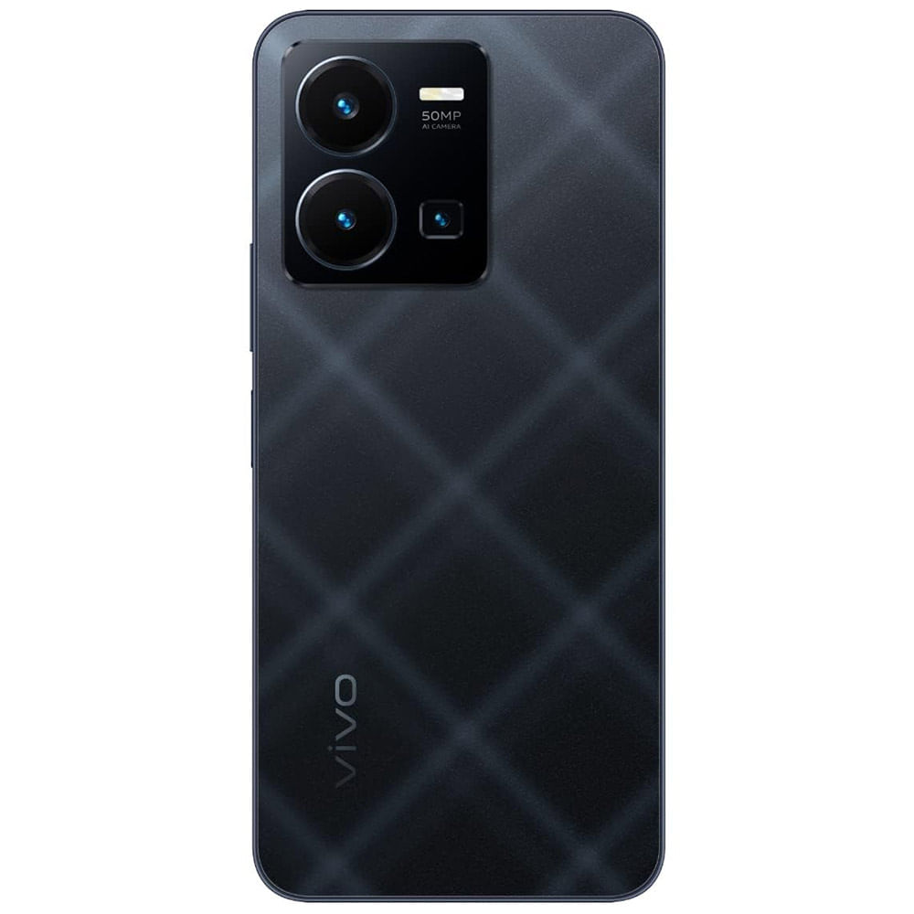 Refurbished Vivo Y35 Agate Black back