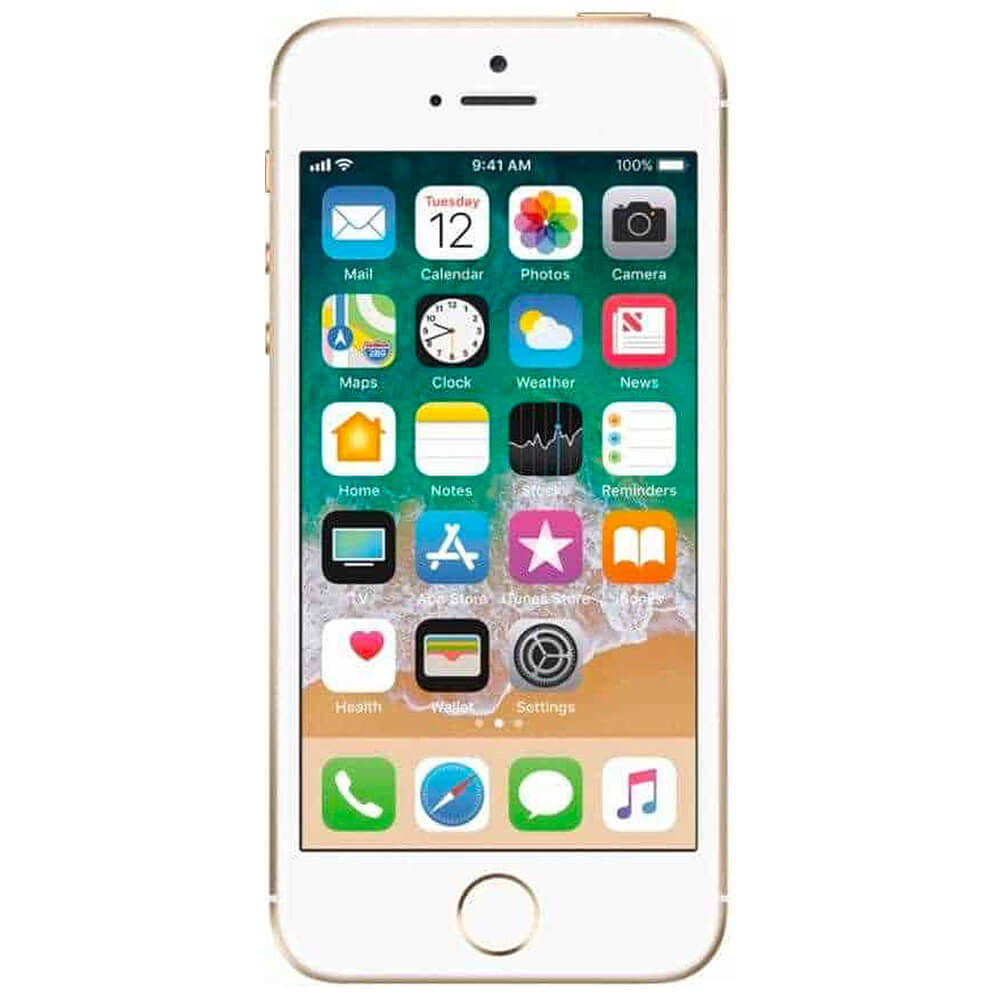 Refurbished Apple iPhone SE 1st Generation Gold Front