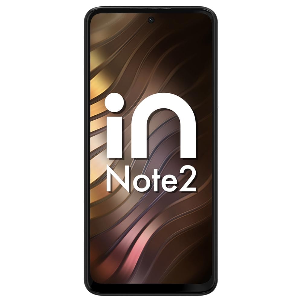 Refurbished Micromax IN Note 2 Black Front