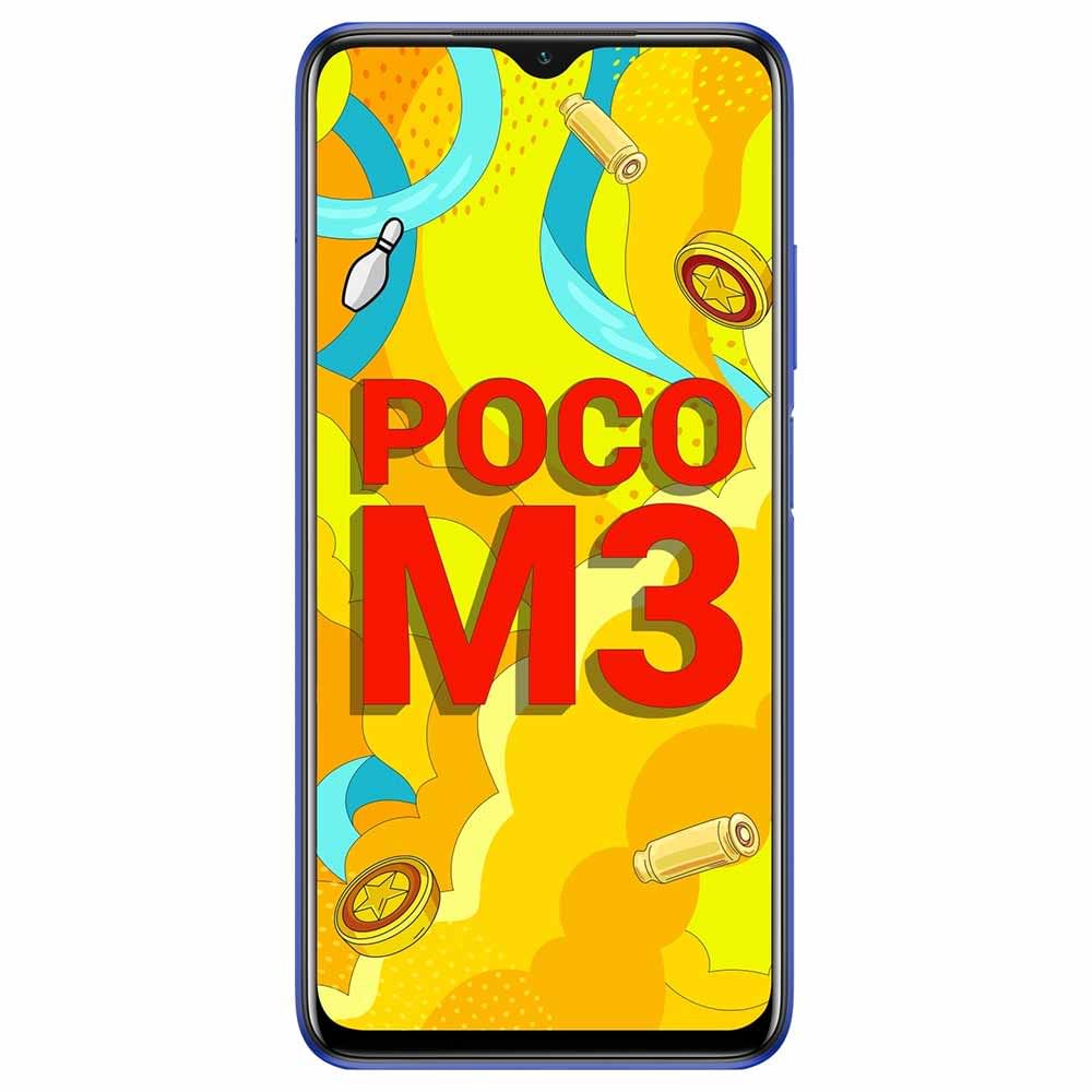 POCO M3 - Refurbished_Cool Blue_Front_46202