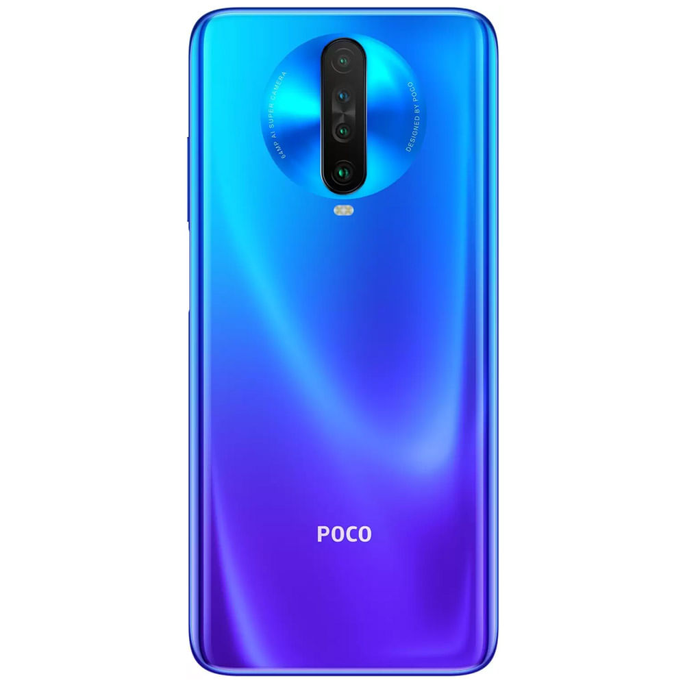 Refurbished POCO X2 Atlantis Blue Back