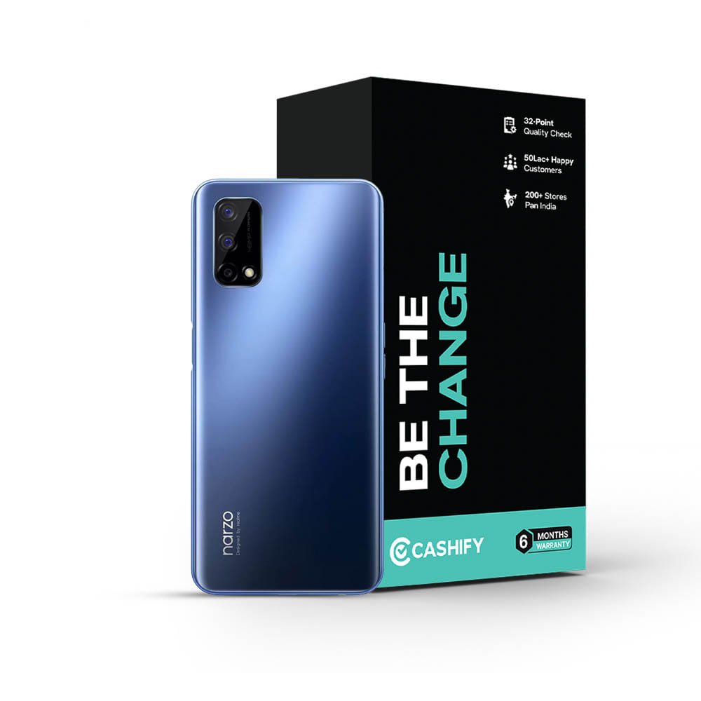 Refurbished Realme Narzo 30 Pro 5G Sword Black Back Box
