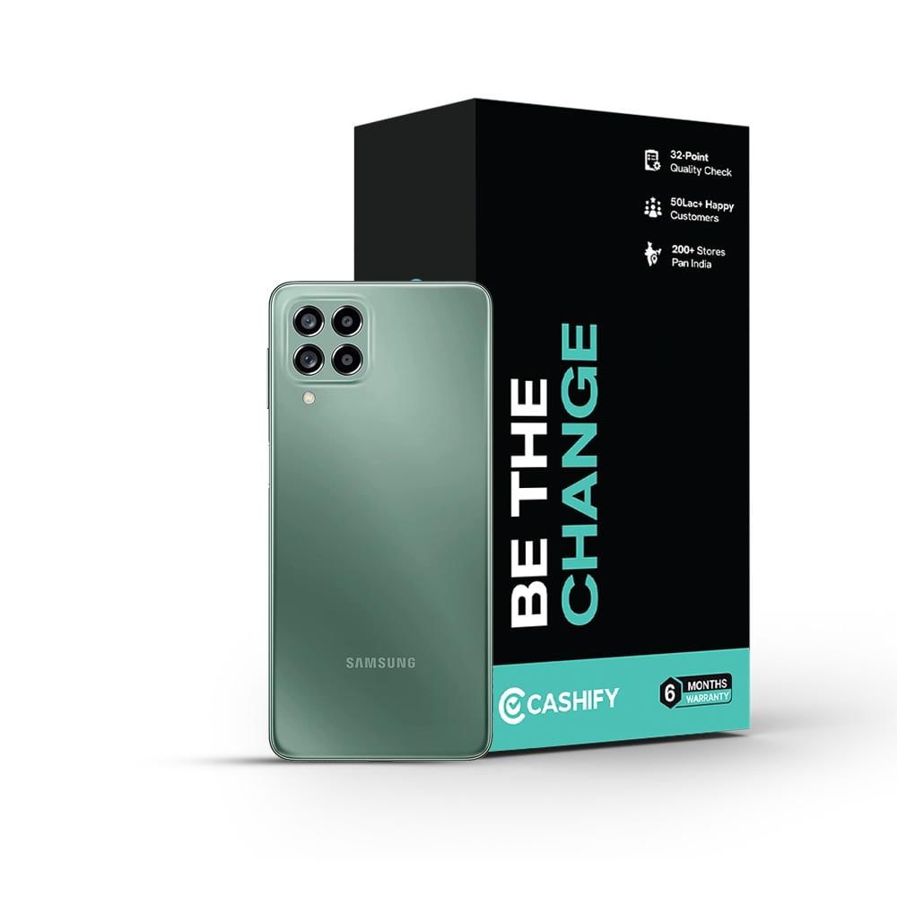 Samsung Galaxy M53 5G - Refurbished_Mystique Green_Phone With Box_47404