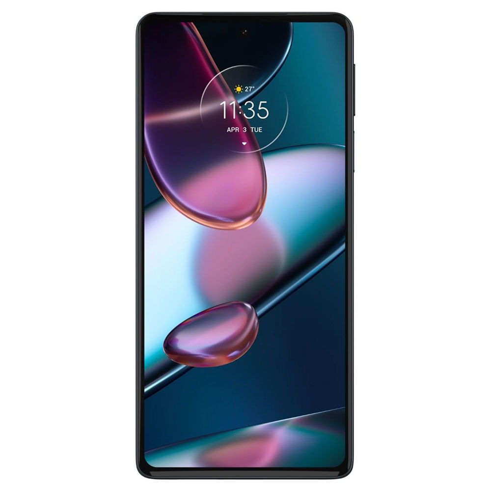 Refurbished Motorola Moto Edge 30 Pro Cosmos Blue Front