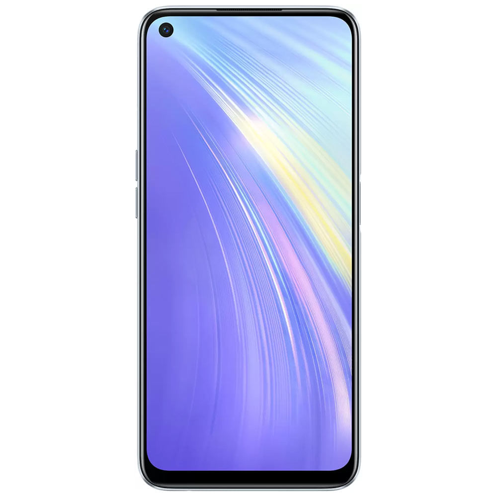 Refurbished Realme 6 Comet White Front