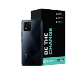Refurbished Vivo Y01 Elegant Black back Box