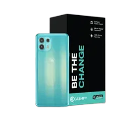 Refurbished Motorola Moto Edge 20 Fusion Cyber Teal Back Box