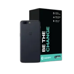 Refurbished OnePlus 5 Slate Gray Back Box