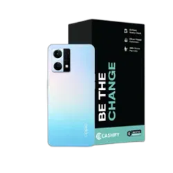 Refurbished OPPO F21 Pro Auroral Blue Back Box