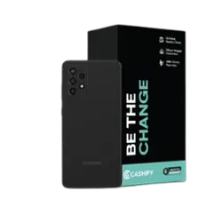Refurbished Samsung Galaxy A72 Awesome Black Back Box
