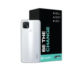 Refurbished OPPO A15s Fancy White Back Box