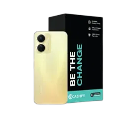Refurbished Vivo Y16 Drizzling Gold back Box