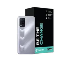 Refurbished Realme Narzo 30 5G Racing Silver Back Box