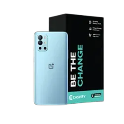 Refurbished OnePlus 9R 5G Lake Blue Back Box