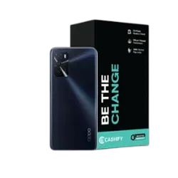 Refurbished OPPO A16 Crystal Black Back Box