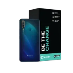 Refurbished Vivo U10 Electric Blue back Box