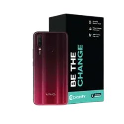 Refurbished Vivo Y12 Burgundy Red Back Box