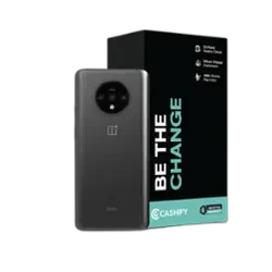 Refurbished OnePlus 7T Frosted Silver Back Box