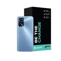 Refurbished OPPO A16 Pearl Blue Back Box