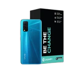 Refurbished Vivo Y30 Dazzle Blue back Box