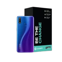 Refurbished Realme 3 Pro Nitro Blue Back Box