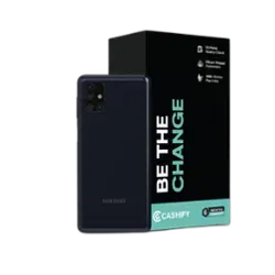 Refurbished Samsung Galaxy M51 Celestial Black back Box