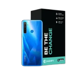 Refurbished  Realme 5  Crystal Blue Back Box