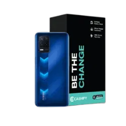 Refurbished Realme Narzo 30 5G Racing Blue Back Box