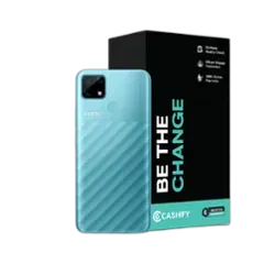 Refurbished Realme Narzo 30A Laser Blue Back Box