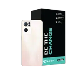 Refurbished OPPO Reno7 Pro 5G Gold Back Box