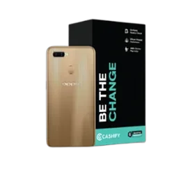 Refurbished OPPO A5s gold back Box