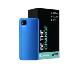 Refurbished POCO C3 Arctic Blue Back Box
