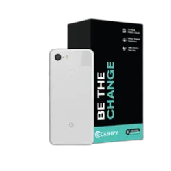 Refurbished Google Pixel 3 Clearly White Back Box