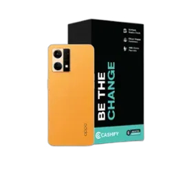 Refurbished OPPO F21 Pro Sunset Orange Back Box