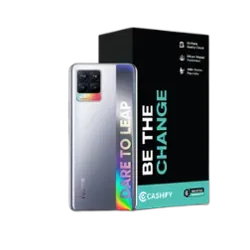 Refurbished Realme 8 Cyber Silver Back Box
