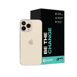 Refurbished Apple iPhone 13 Pro Max Gold Back Box