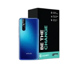 Refurbished Vivo V15 Pro Topaz Blue back Box