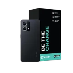 Refurbished OPPO F21s Pro Starlight Black back Box